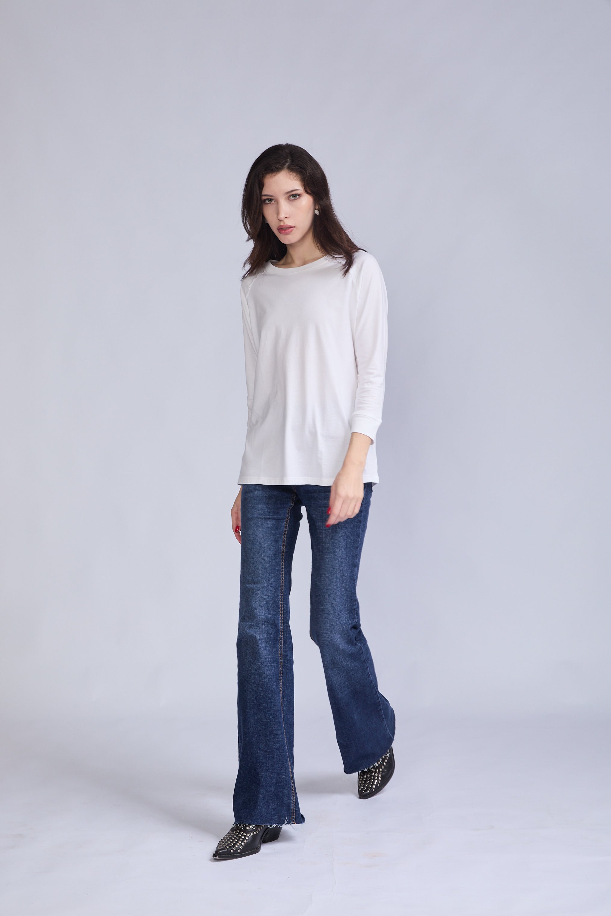 POLO PAULA MANGA 3/4 RANGLAN