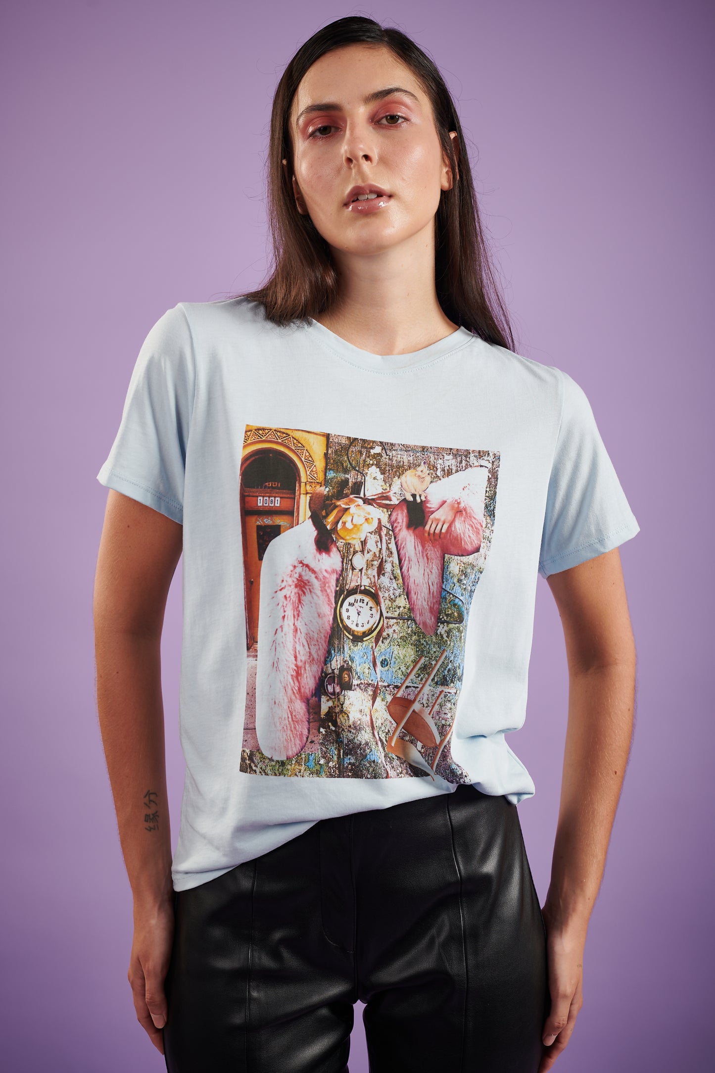 CAMISETA ALICIA CELESTE