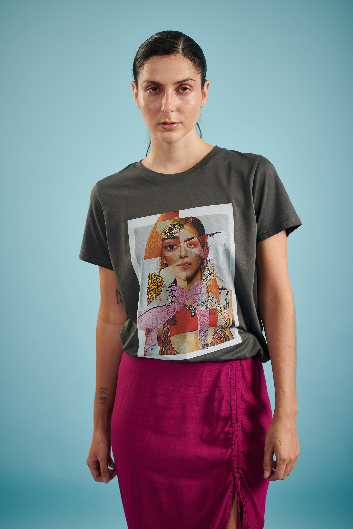 CAMISETA SCARFACE CHARCOL
