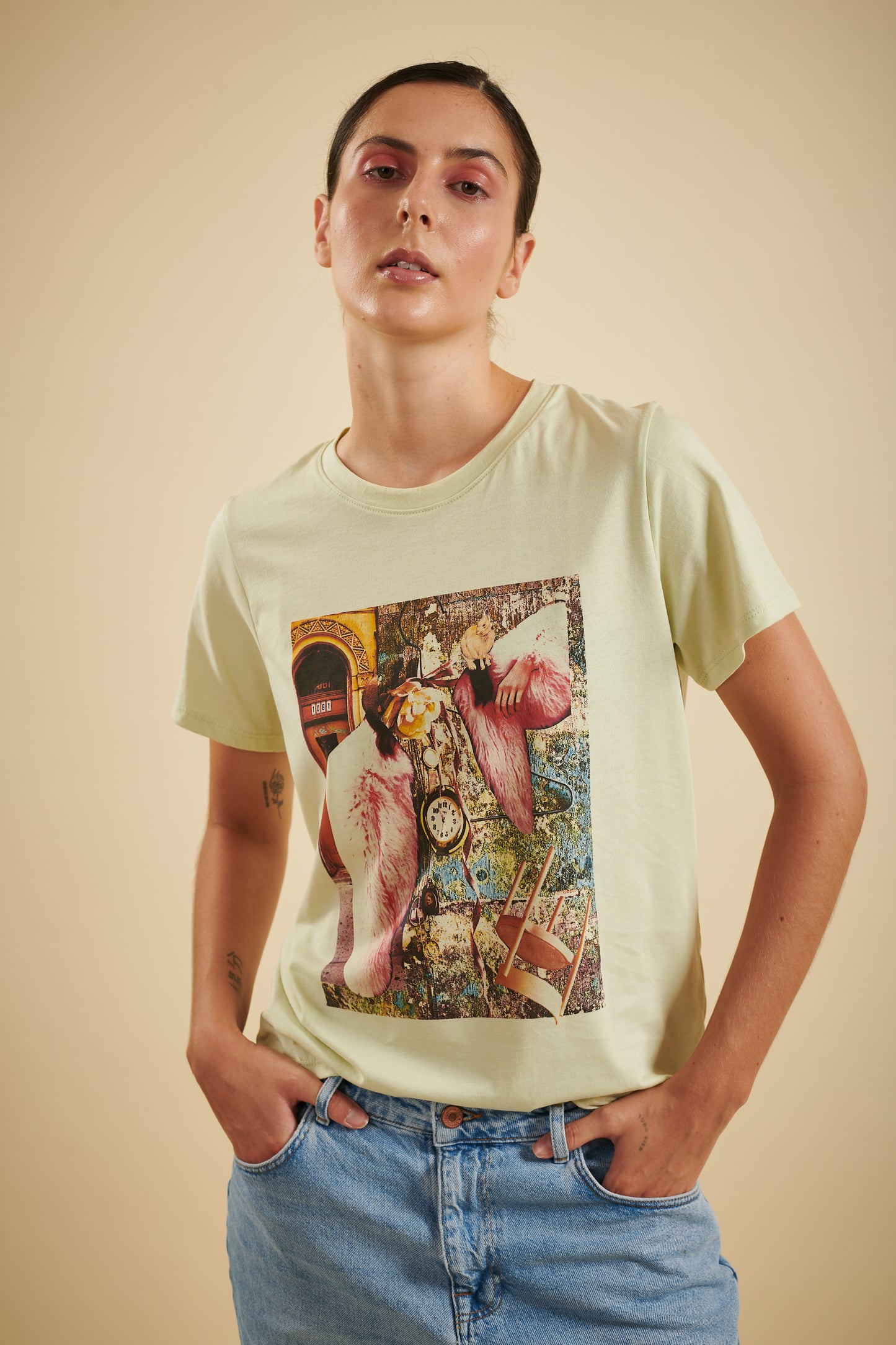 CAMISETA ALICIA VERDE