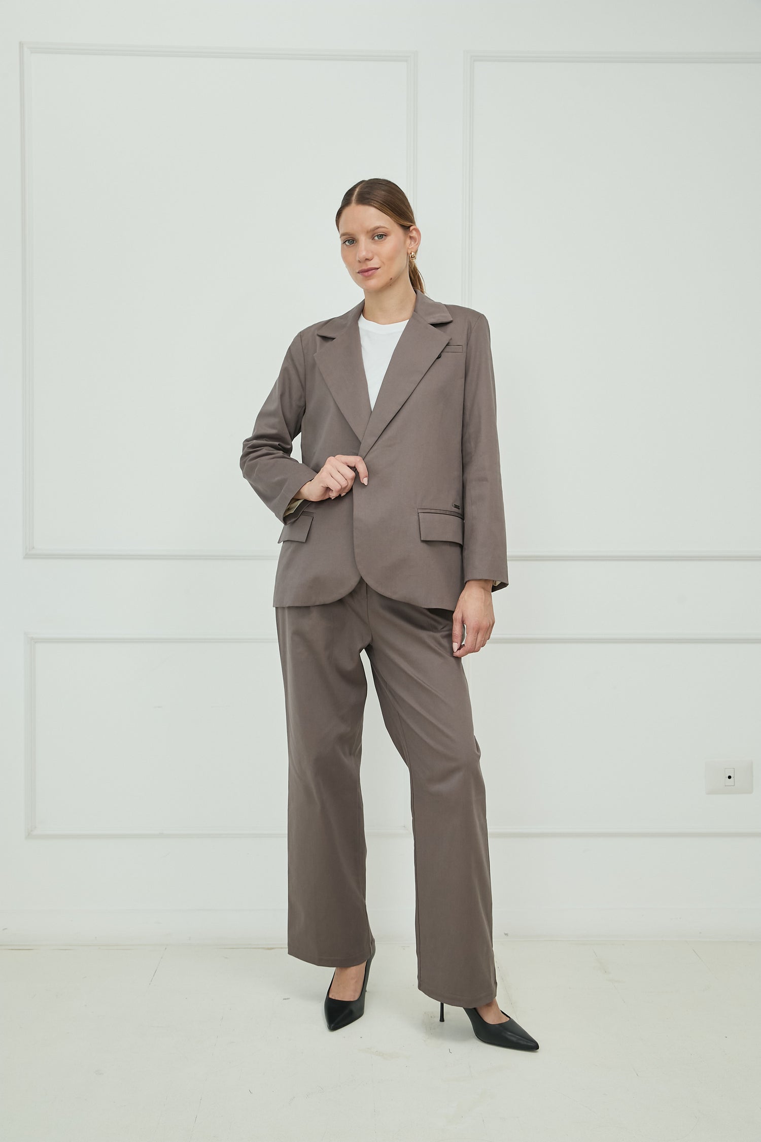 BLAZER DRILL DE ALGODÓN