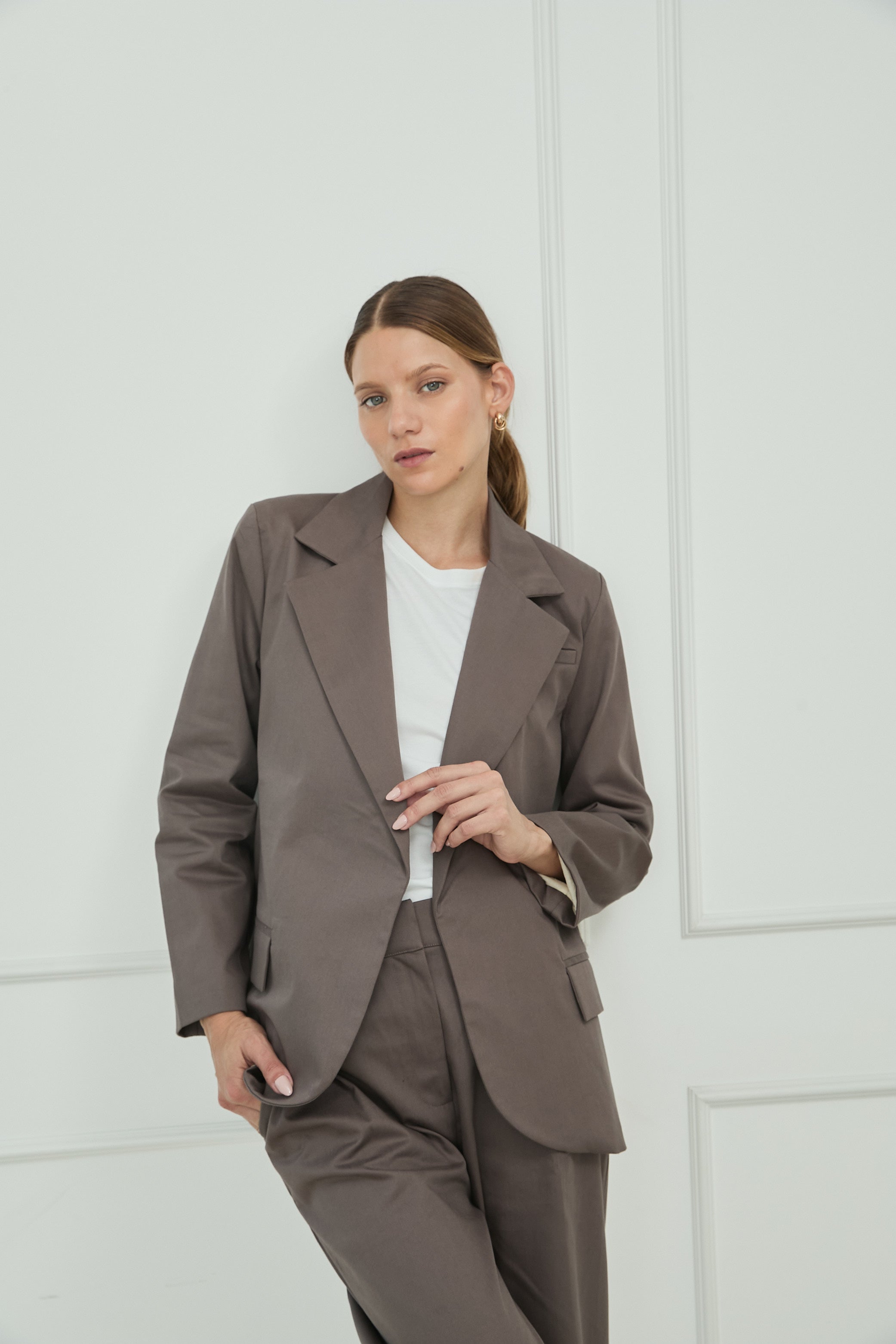 BLAZER DRILL DE ALGODÓN