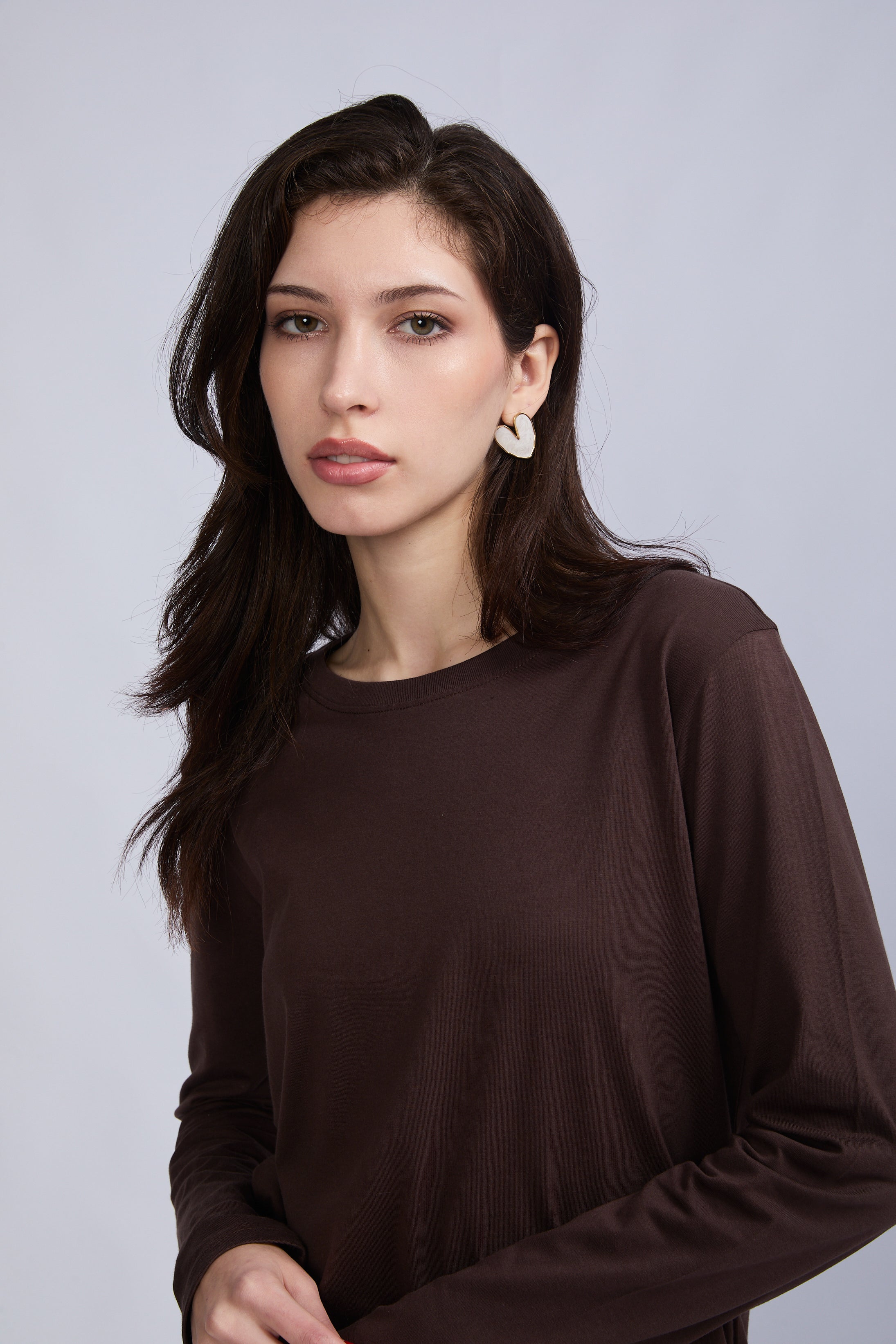 POLO MIA CUELLO REDONDO 100% ALGODÓN PIMA MANGA LARGA