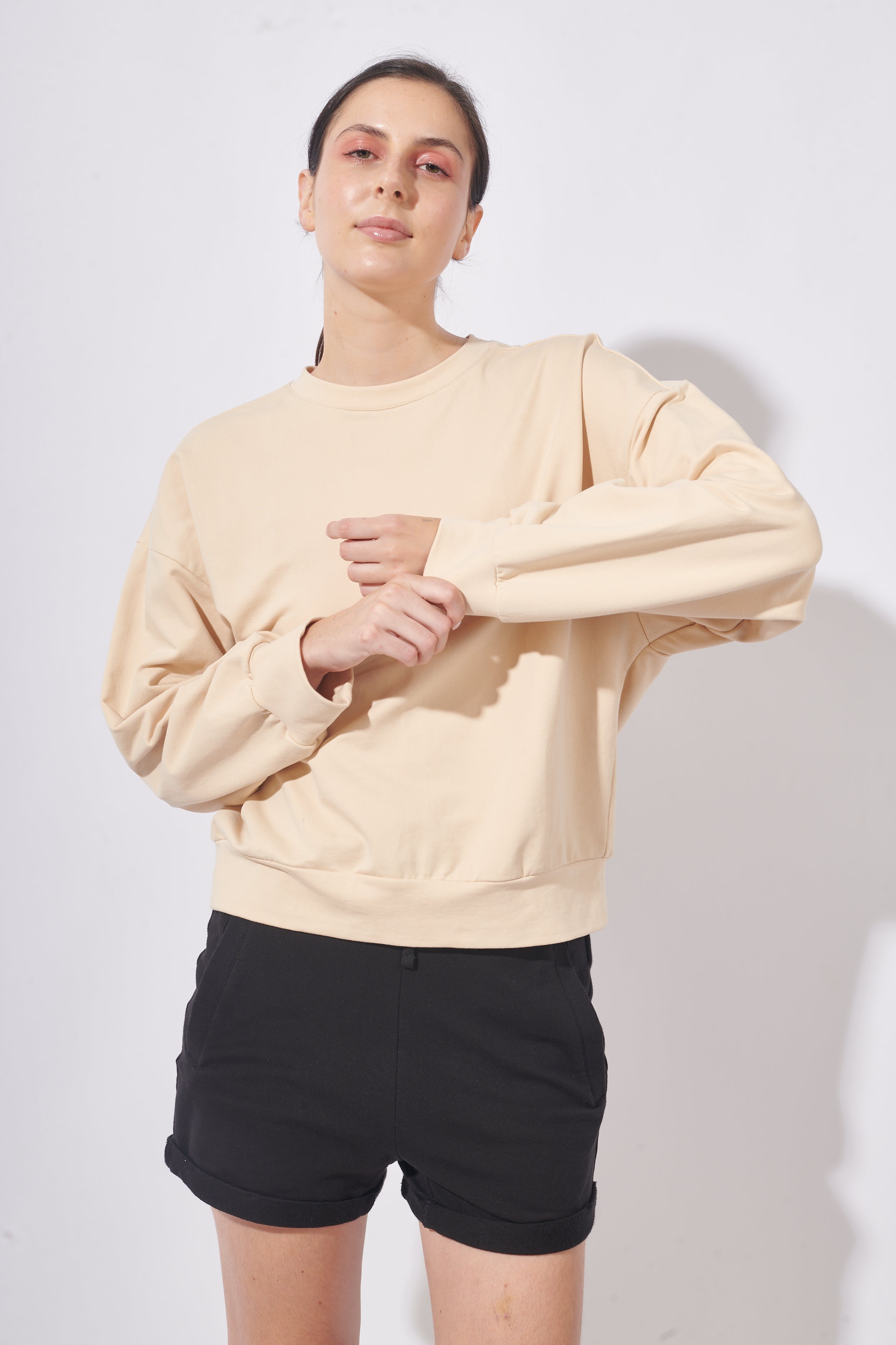 POLERA VAINILLA FRENCH TERRY