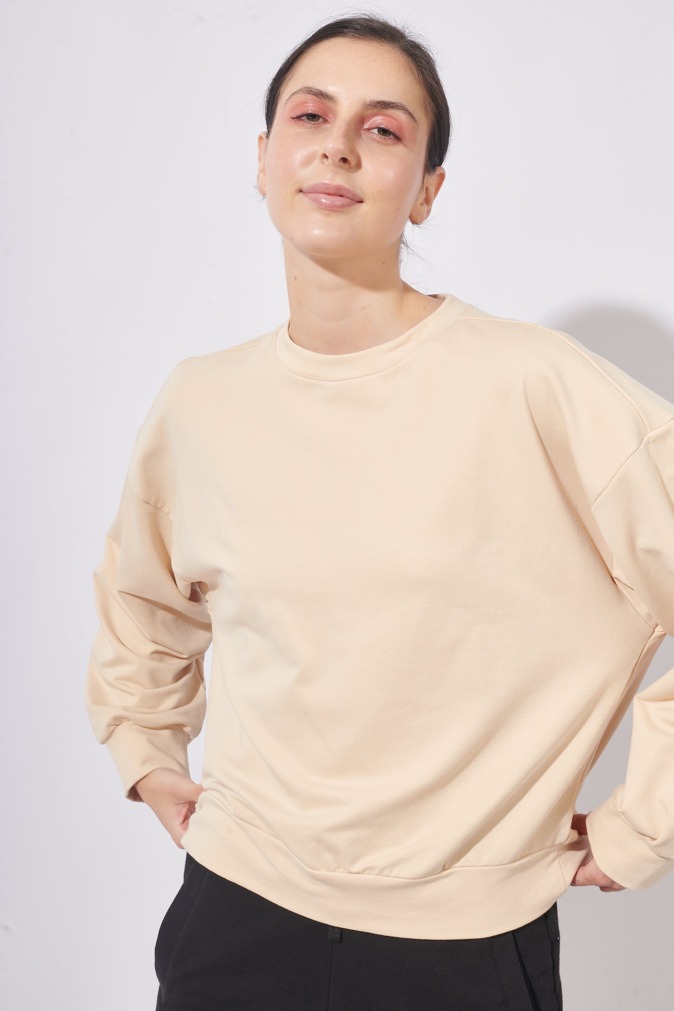 POLERA VAINILLA FRENCH TERRY