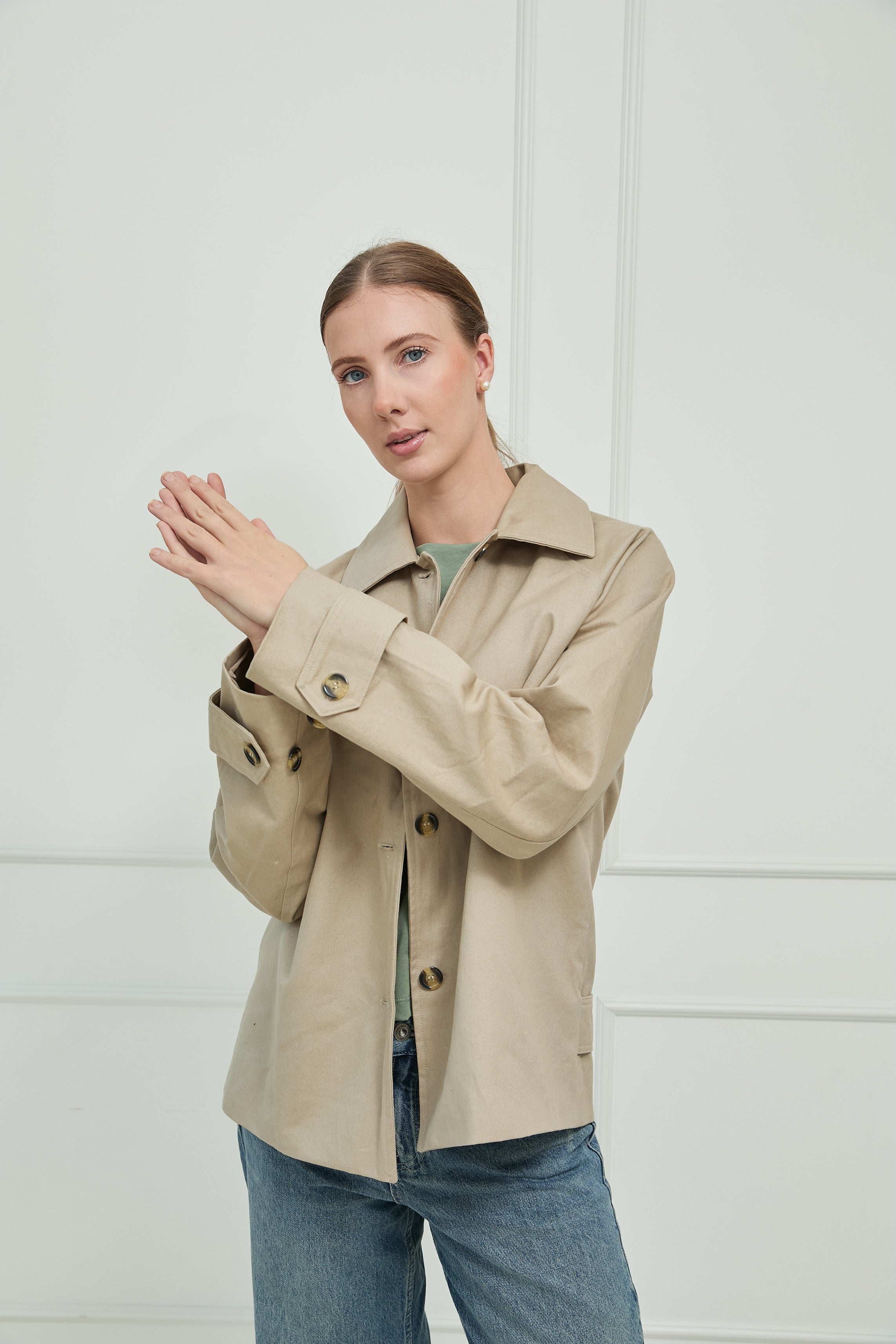 TRENCH COAT DRILL ALGODÓN